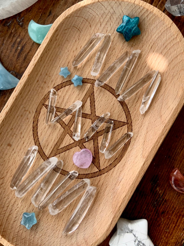 Small Quartz Points for Crystal Grids + Bulk Crystal Points