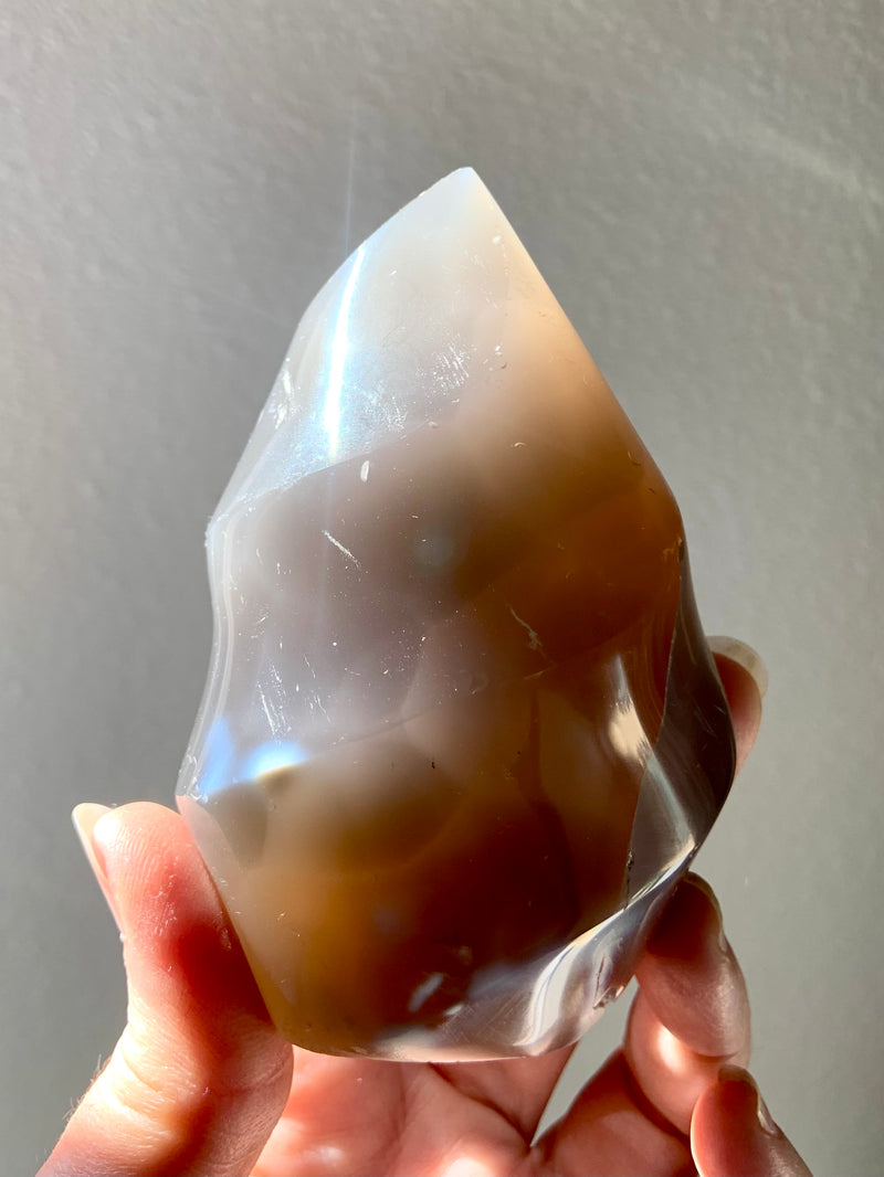 Orca Agate Flame