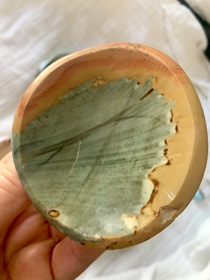 Pastel Polychrome Jasper Bowls