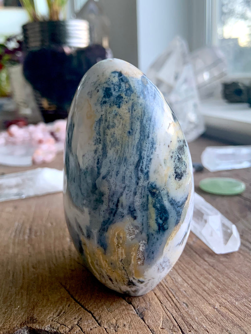 Pastel Ocean Jasper Freeform