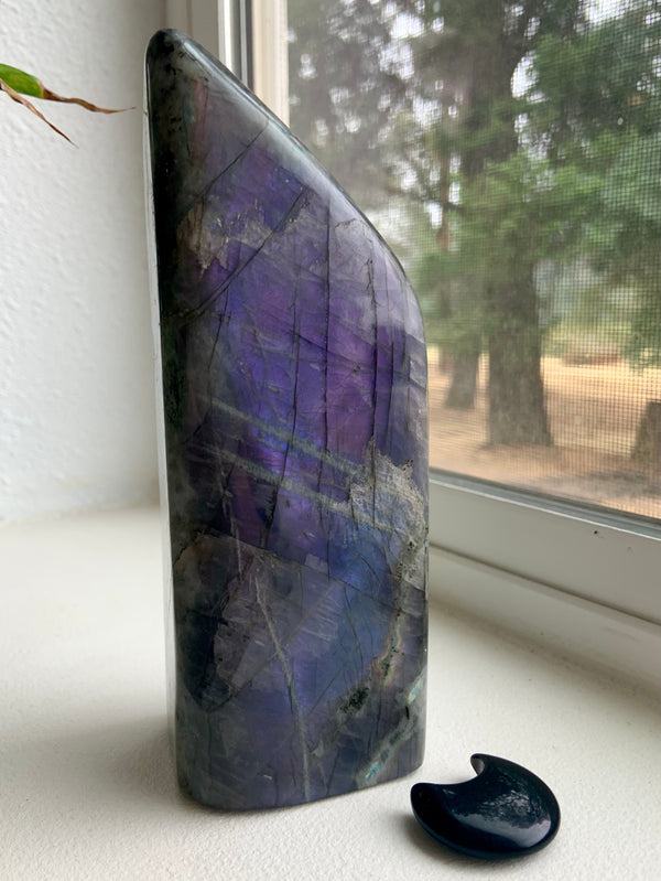 Violet Purple Labradorite Freeform