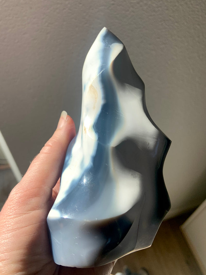 Big Orca Agate Flame