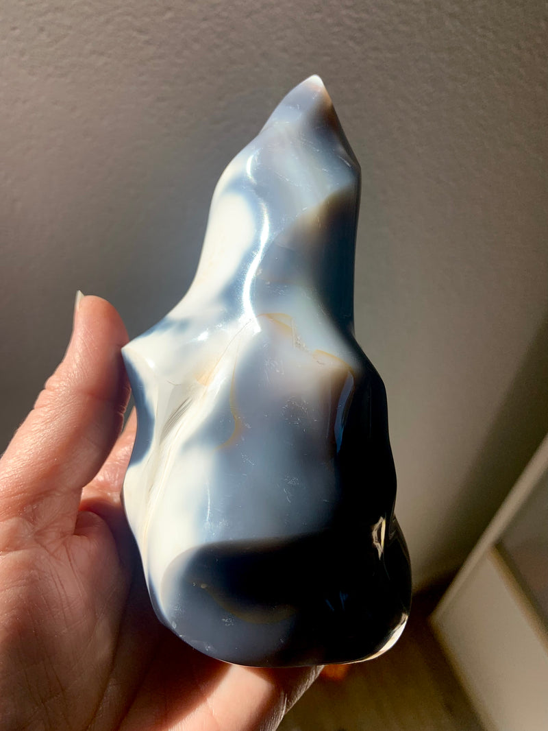 Big Orca Agate Flame