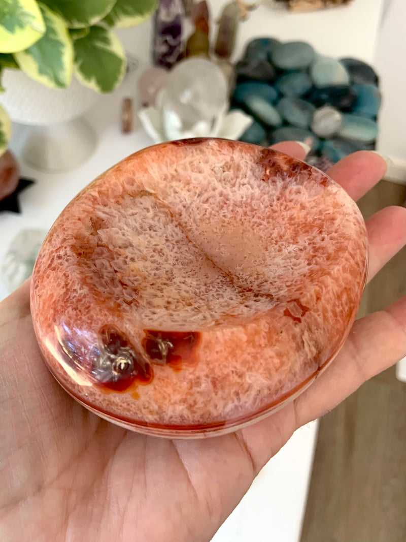 Carnelian Crystal Bowl