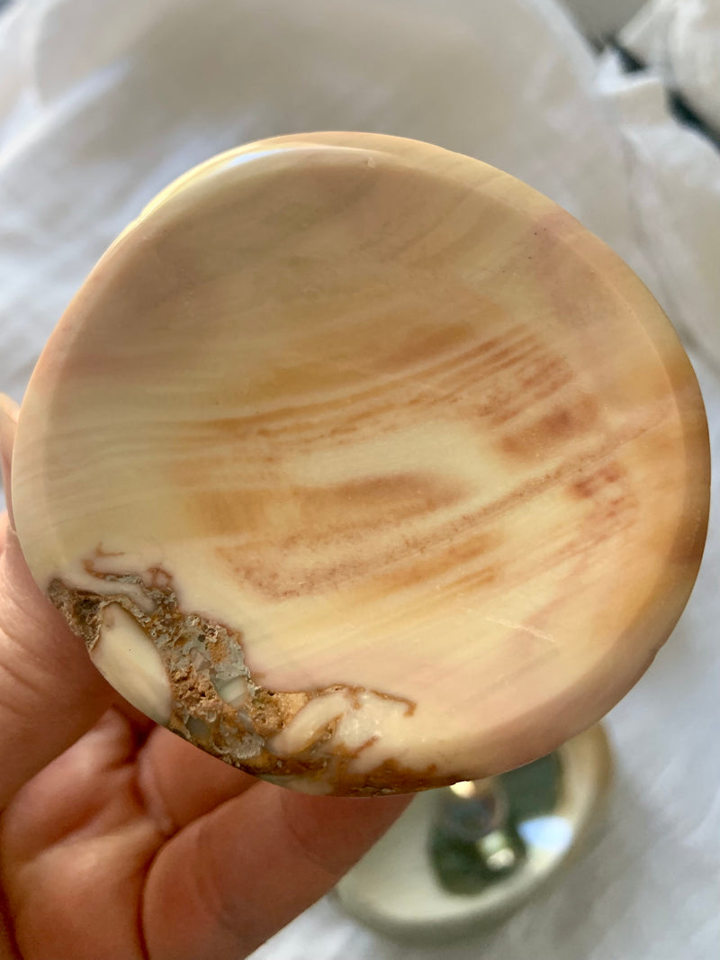 Pastel Polychrome Jasper Bowls