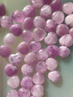 Mini Kunzite Hearts