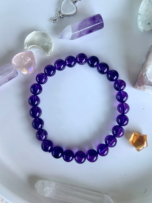 High Quality Amethyst Bracelet