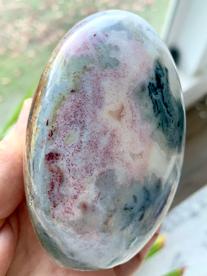 Pastel Ocean Jasper Freeform