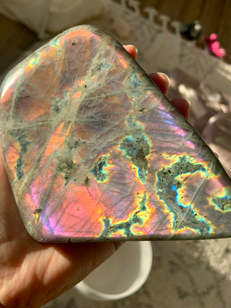 Fiery Sunset Labradorite Freeform