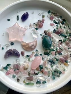 Mama Gaia Crystal Confetti with Moon + Star Gift Set Option