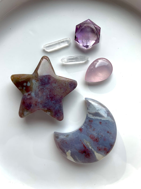 Moon and Star Crystal Gift Set