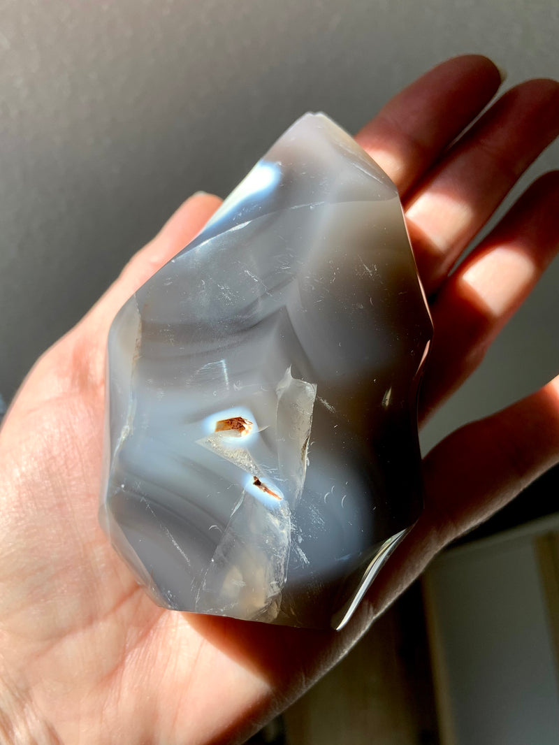 Orca Agate Flame