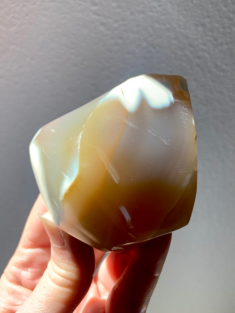 Orca Agate Carnelian Flame