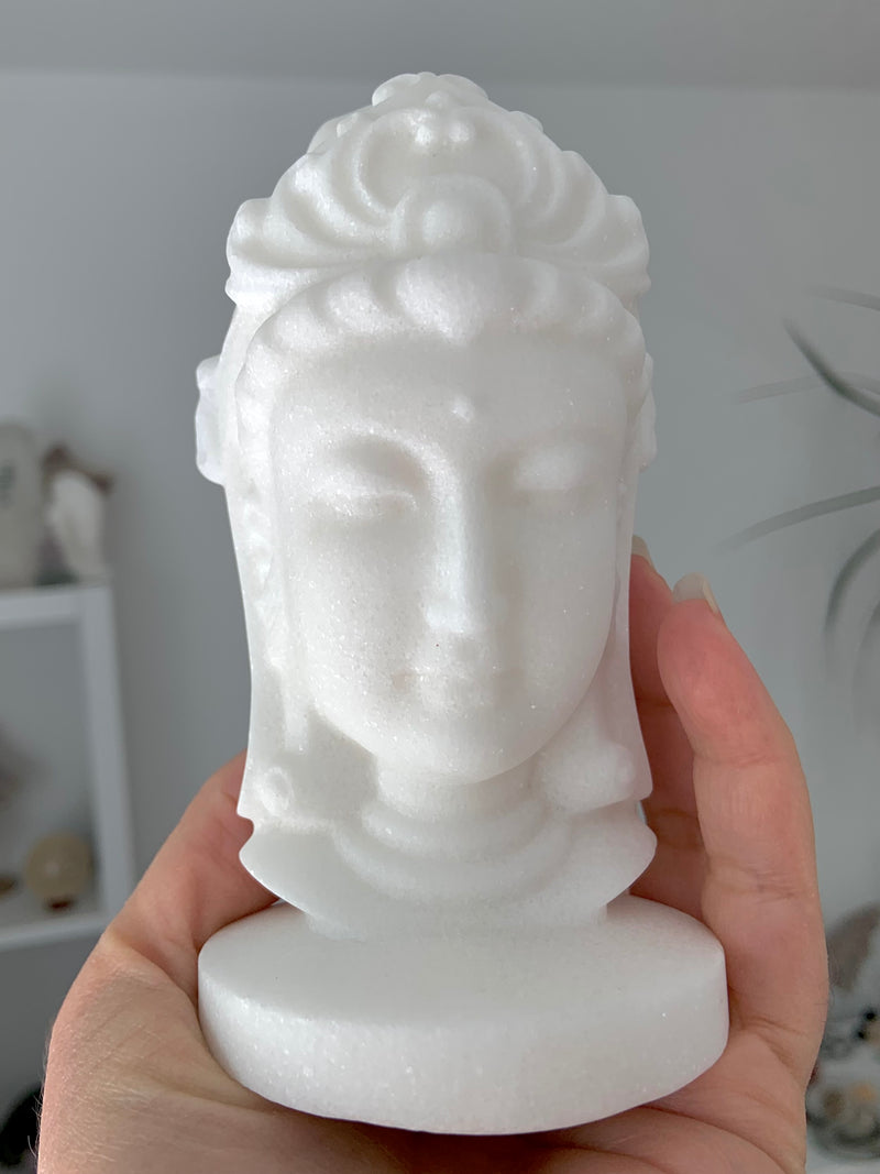 White Jade Quan Yin Statue