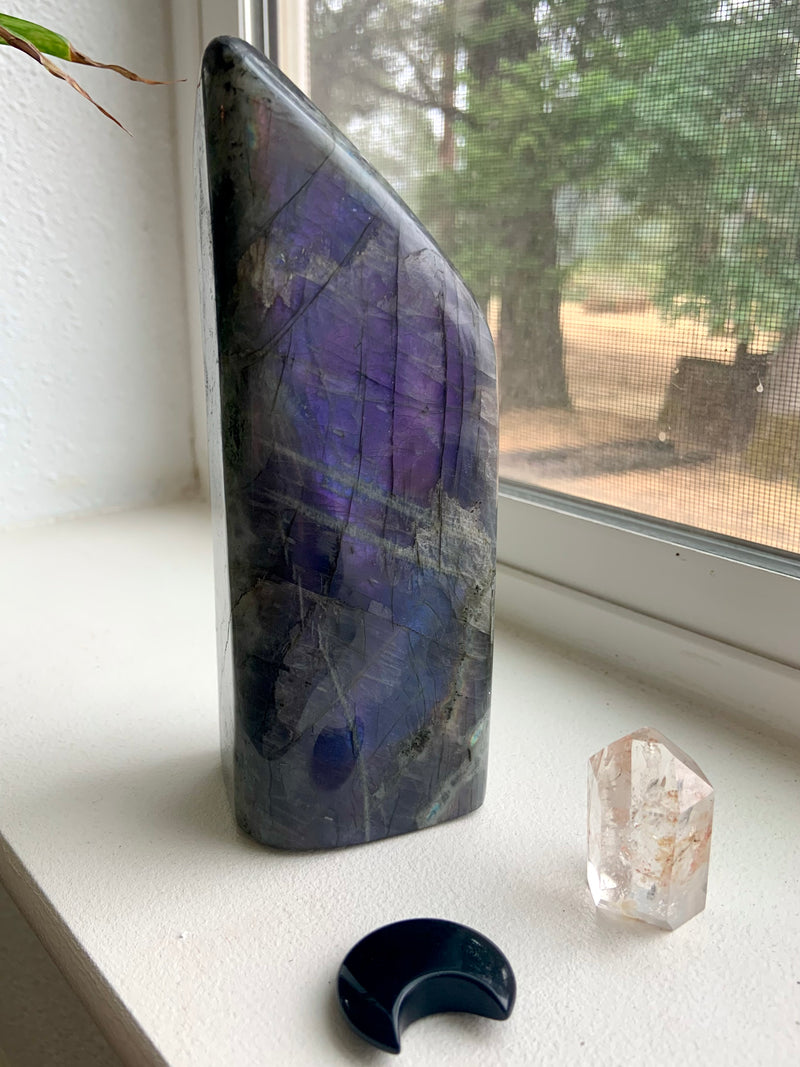 Violet Purple Labradorite Freeform