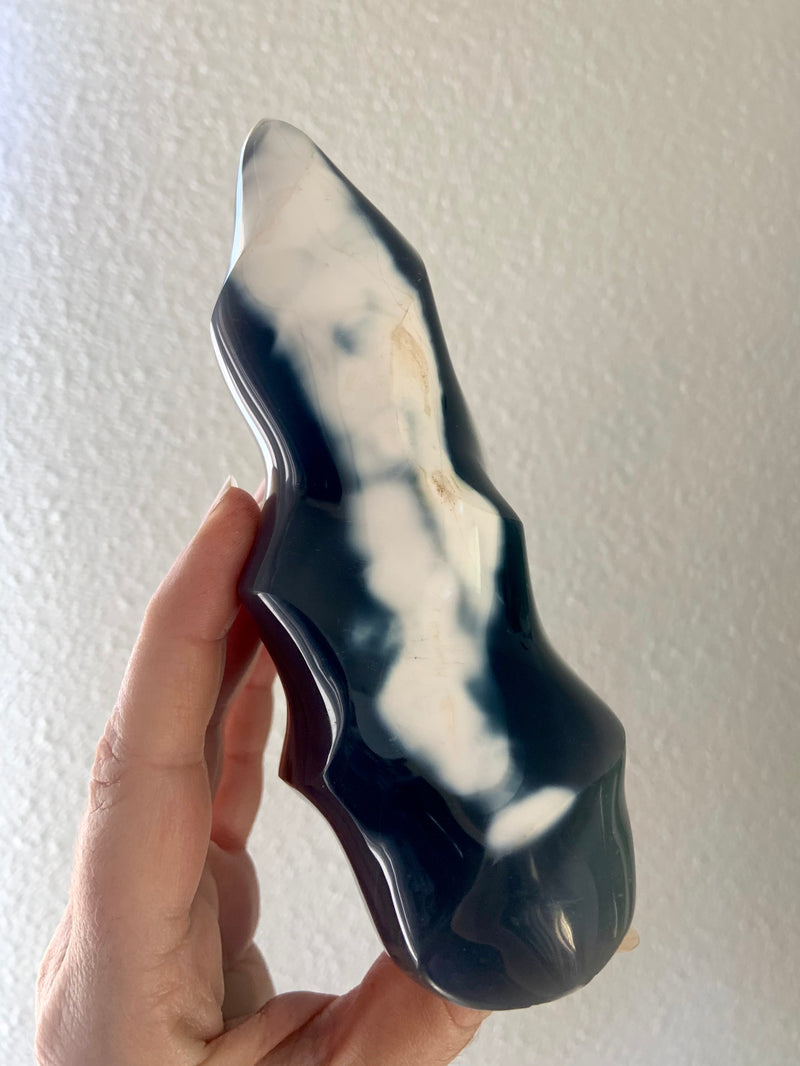 Big Orca Agate Flame