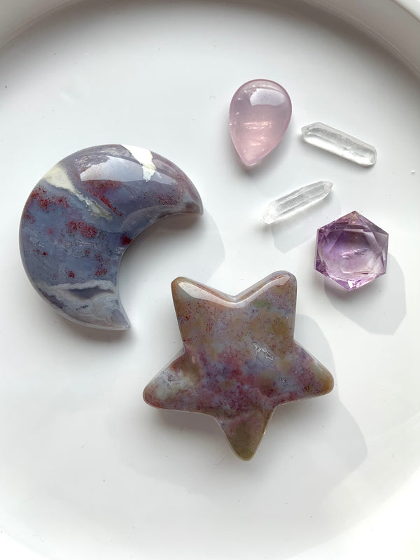 Moon and Star Crystal Gift Set