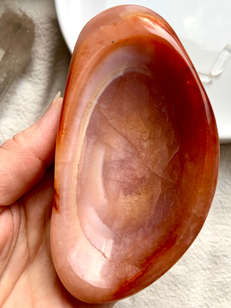 Carnelian Offering Bowl