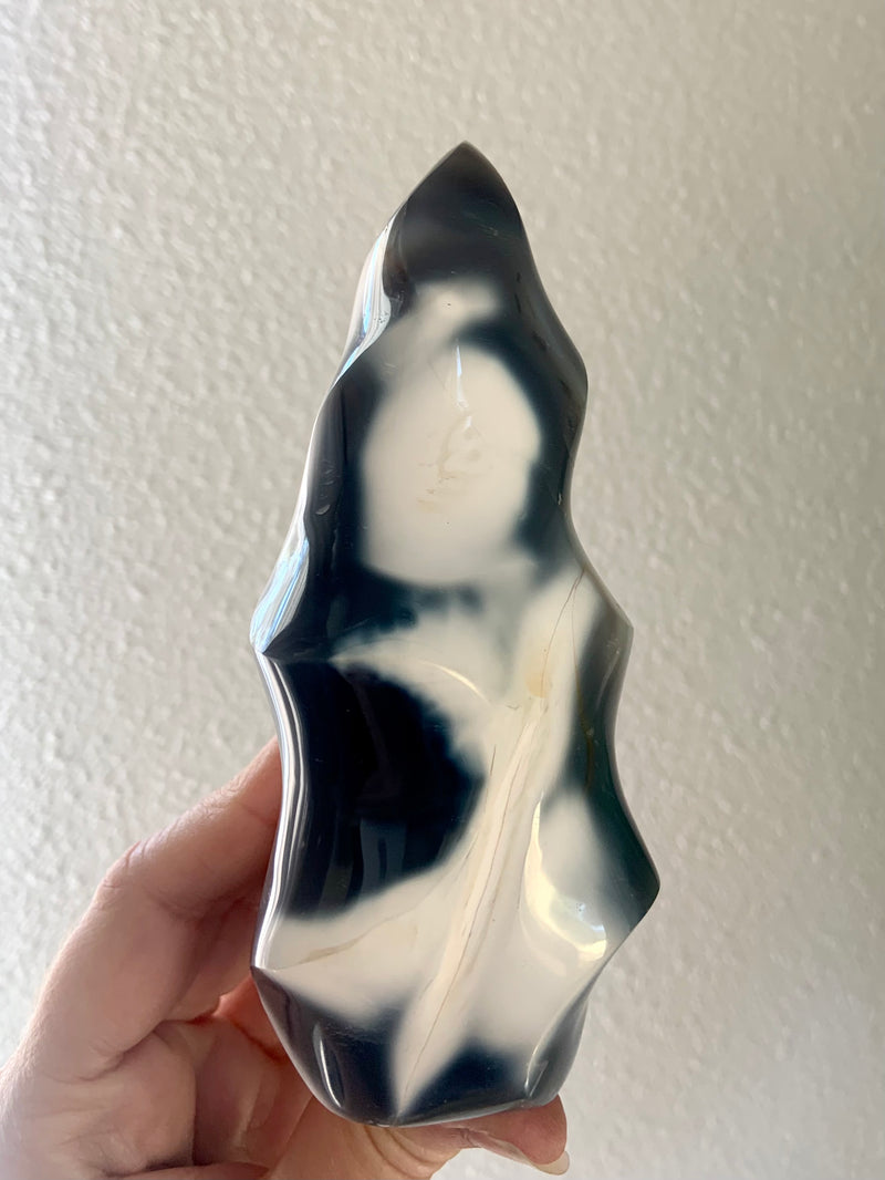 Big Orca Agate Flame