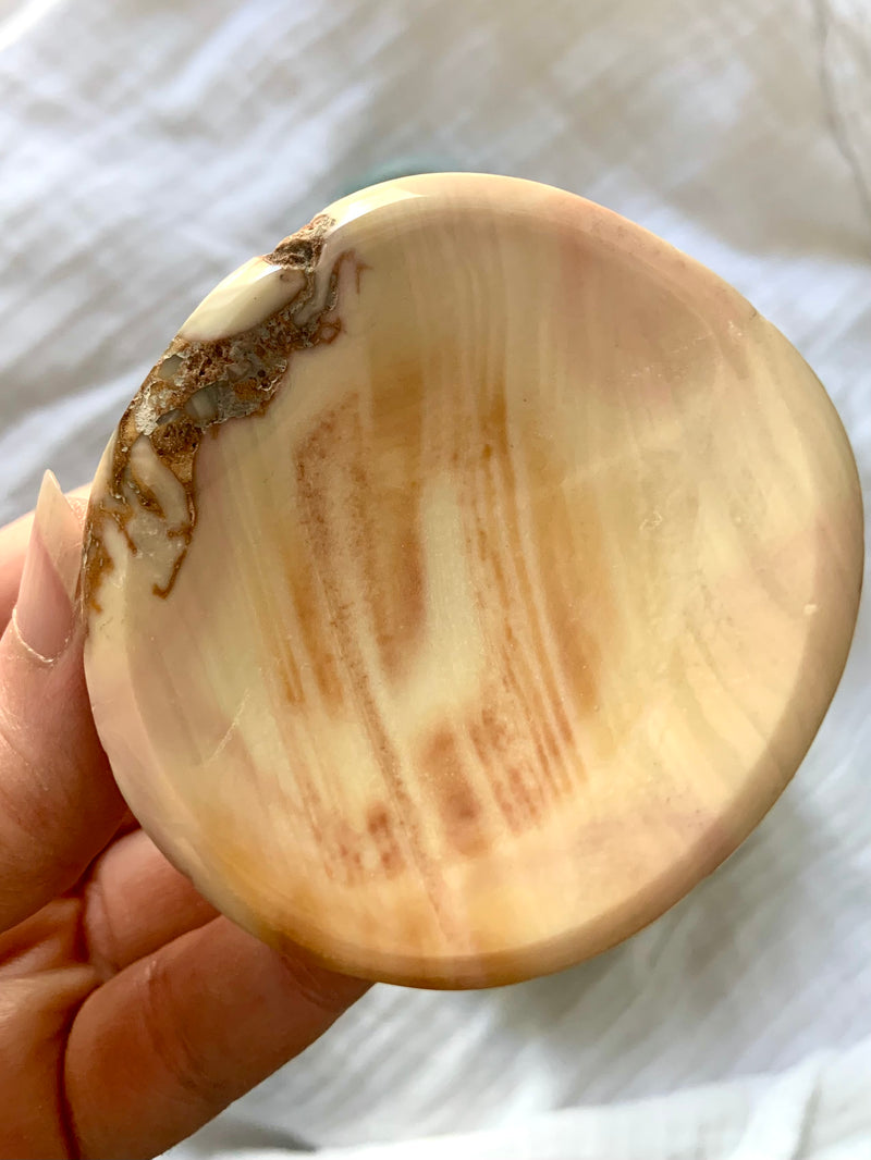 Pastel Polychrome Jasper Bowls