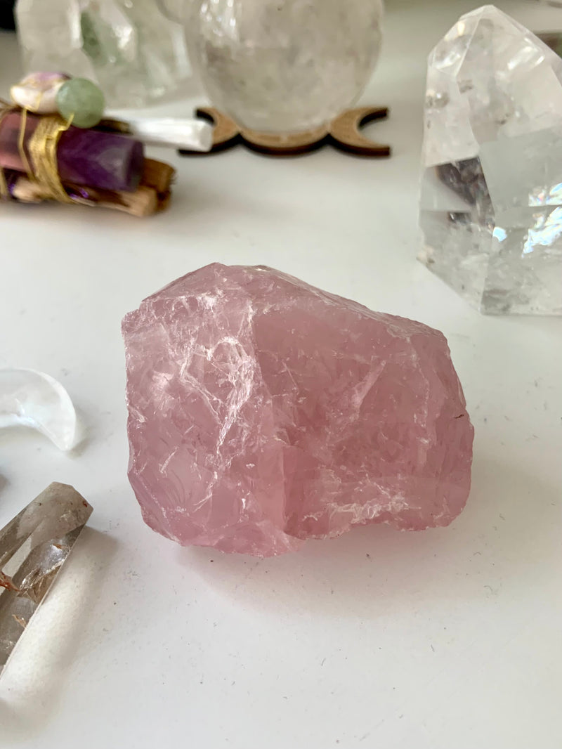 High Quality Rose Quartz Chunk