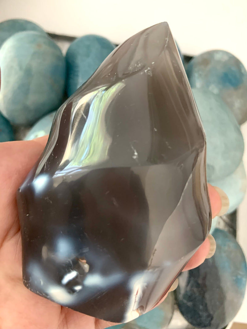 Orca Agate Flame