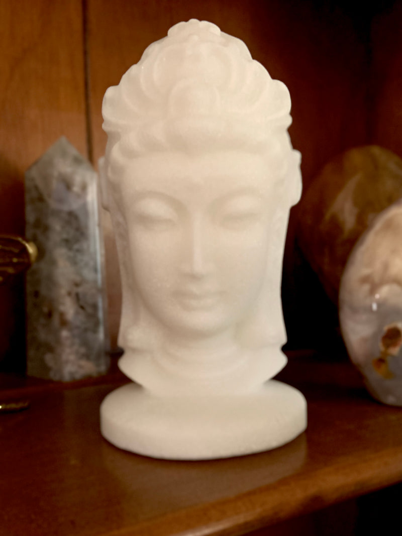 White Jade Quan Yin Statue