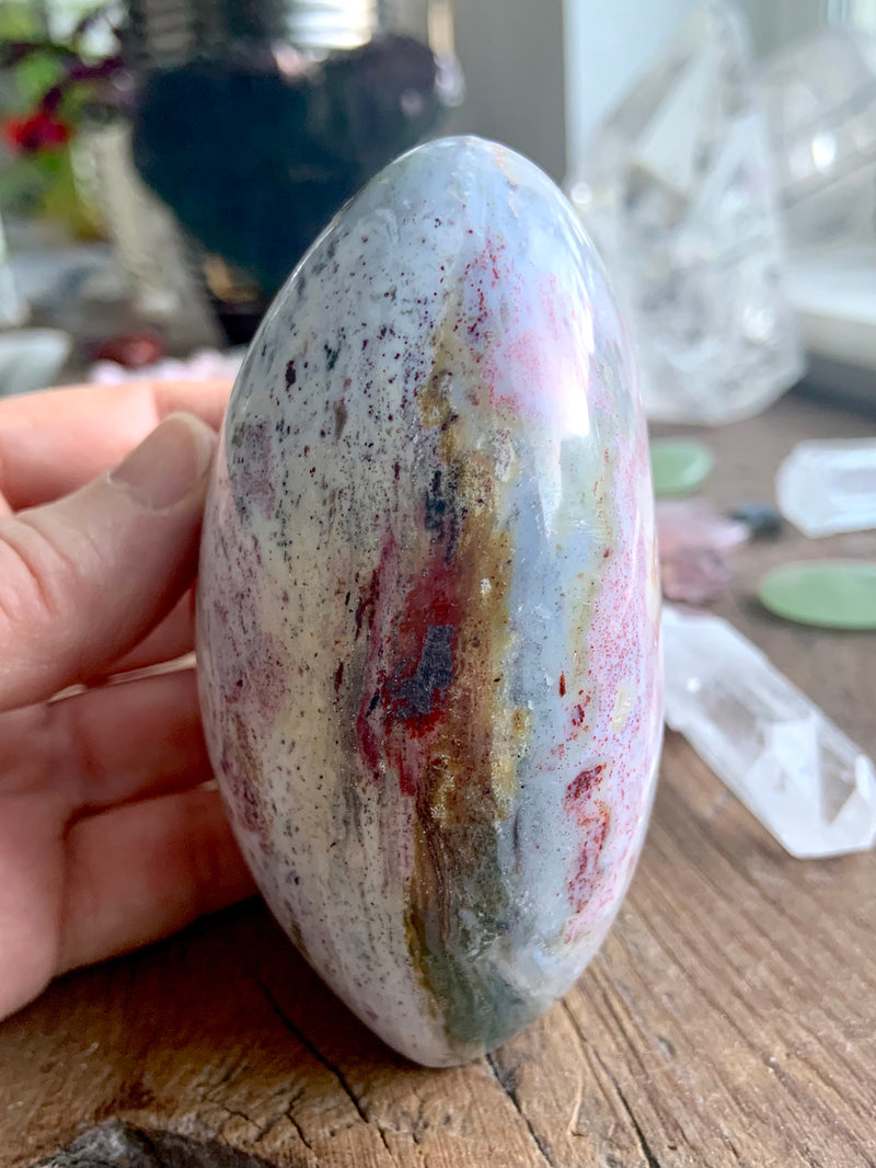 Pastel Ocean Jasper Freeform