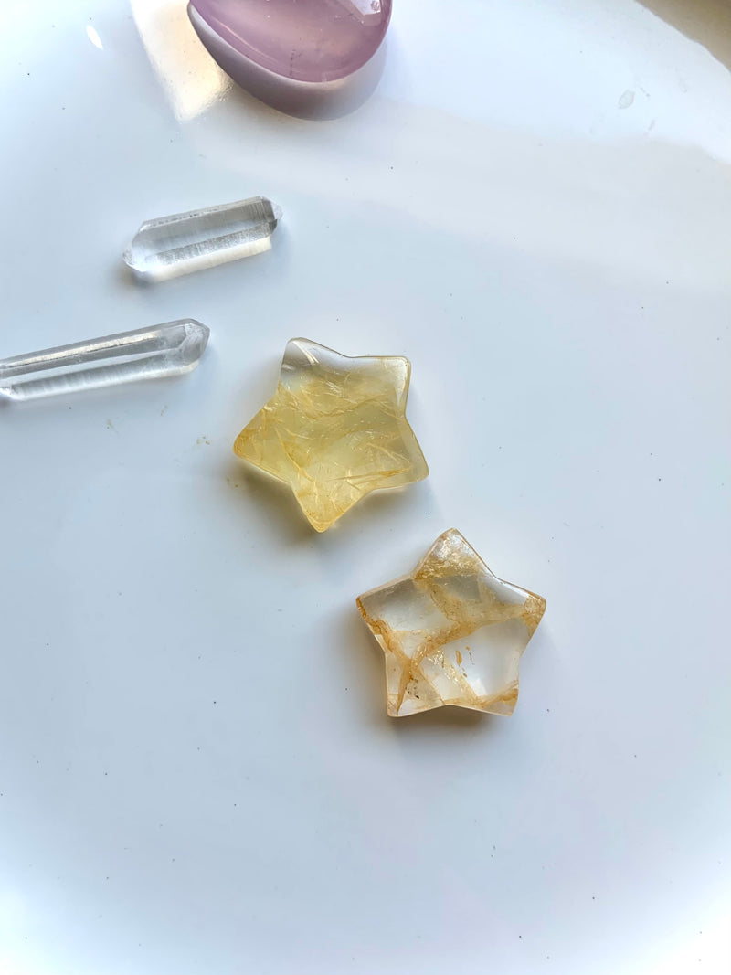 Golden Healer Crystal Stars