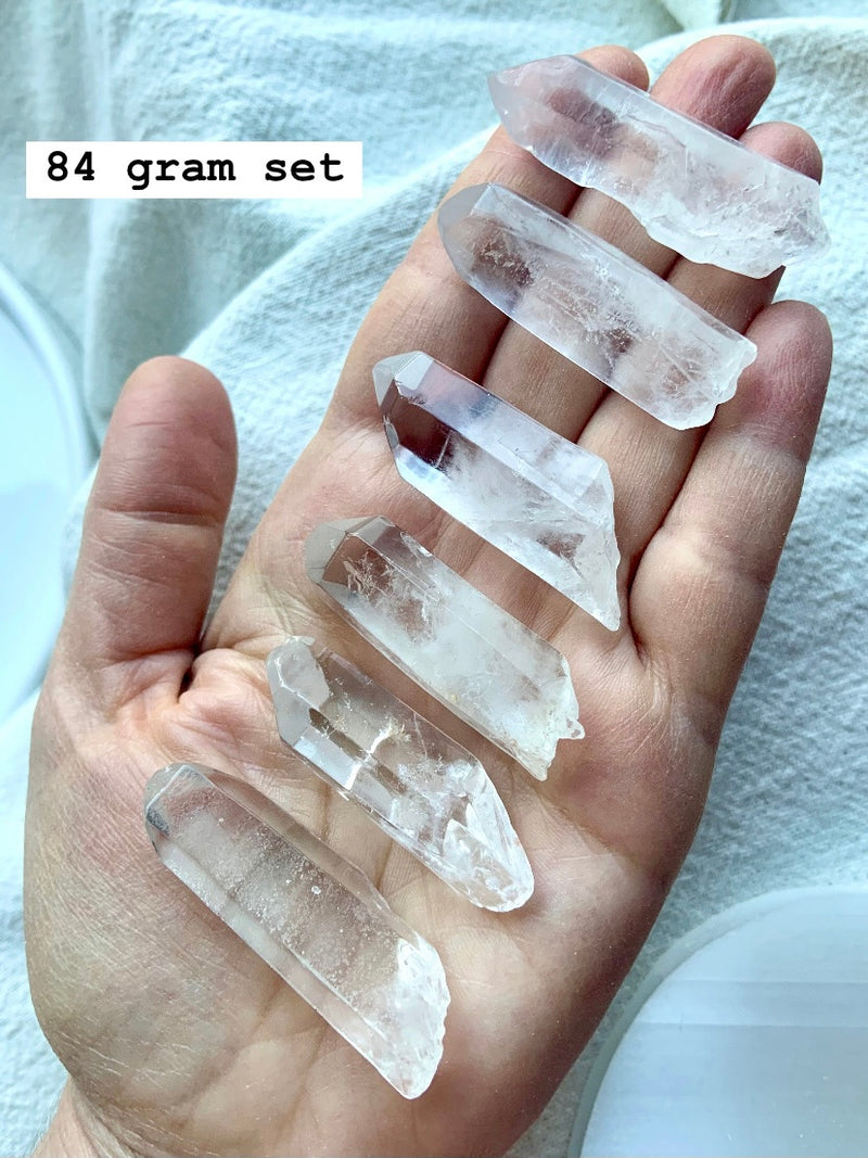 Small Quartz Points for Crystal Grids + Bulk Crystal Points