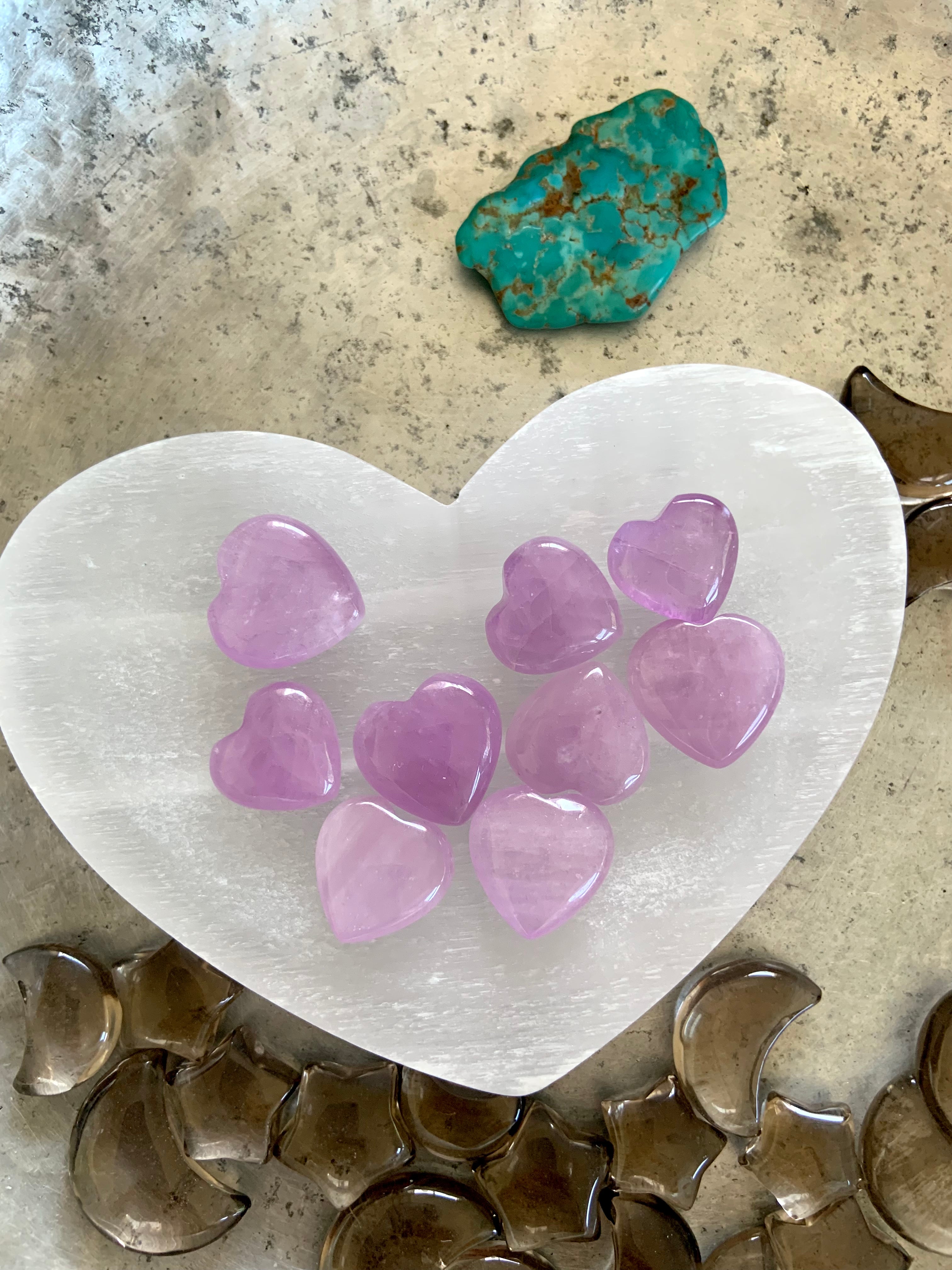 Natural Rose Quartz Heart Shaped Pink Crystal Carved Palm Love Healing  Kunzite Gemstone Lover Gife Stone Crystal Heart Gems From Dscrystal, $14.07