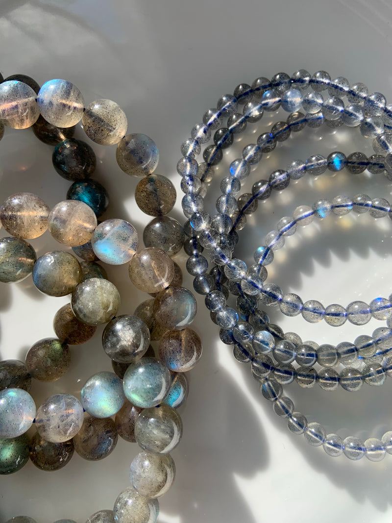 LABRADORITE BRACELET, Labradorite Jewelry, Labradorite Beaded Bracelet