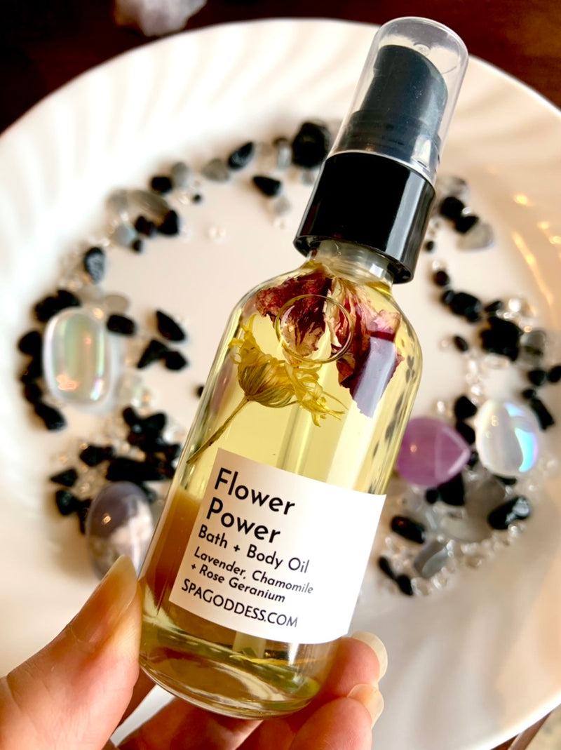 Flower Power Body Oil - Heart Chakra