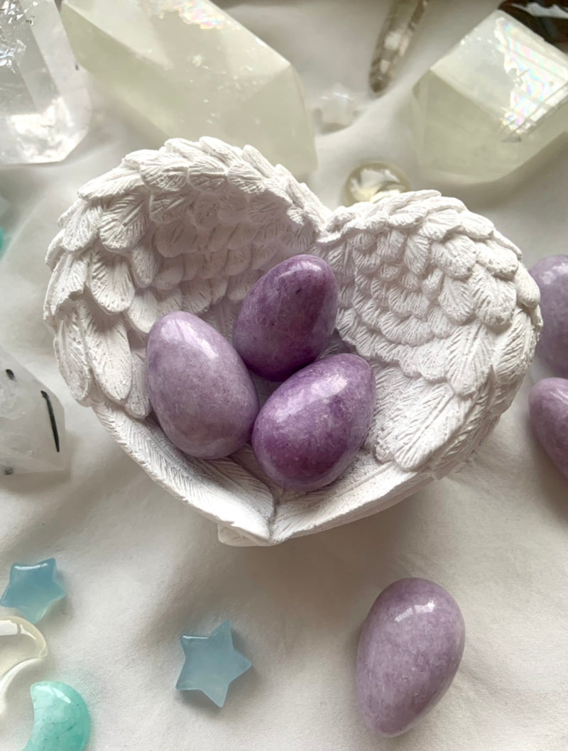 Lilac LEPIDOLITE Robin Eggs