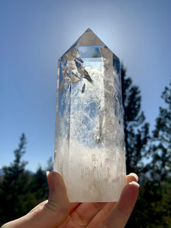 Dragon's Gate CLEAR QUARTZ CRYSTAL Tower