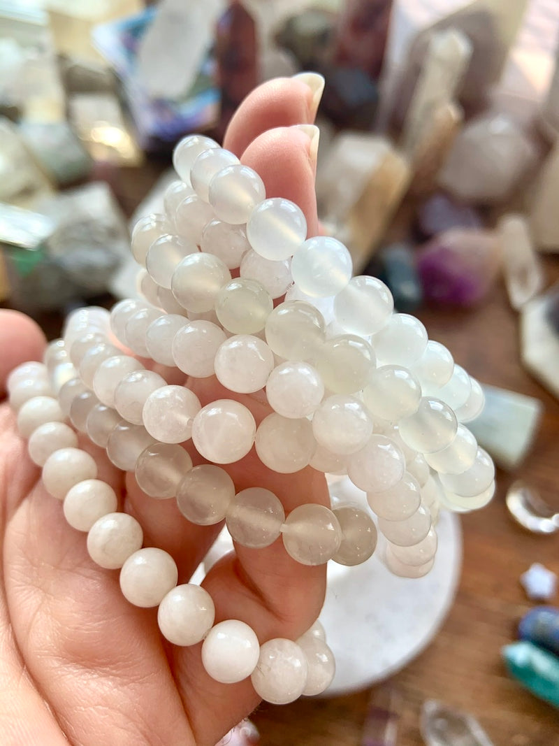 White Crystal Bracelet at Rs 200/piece | Crystal Bracelet in Khambhat | ID:  26583532455