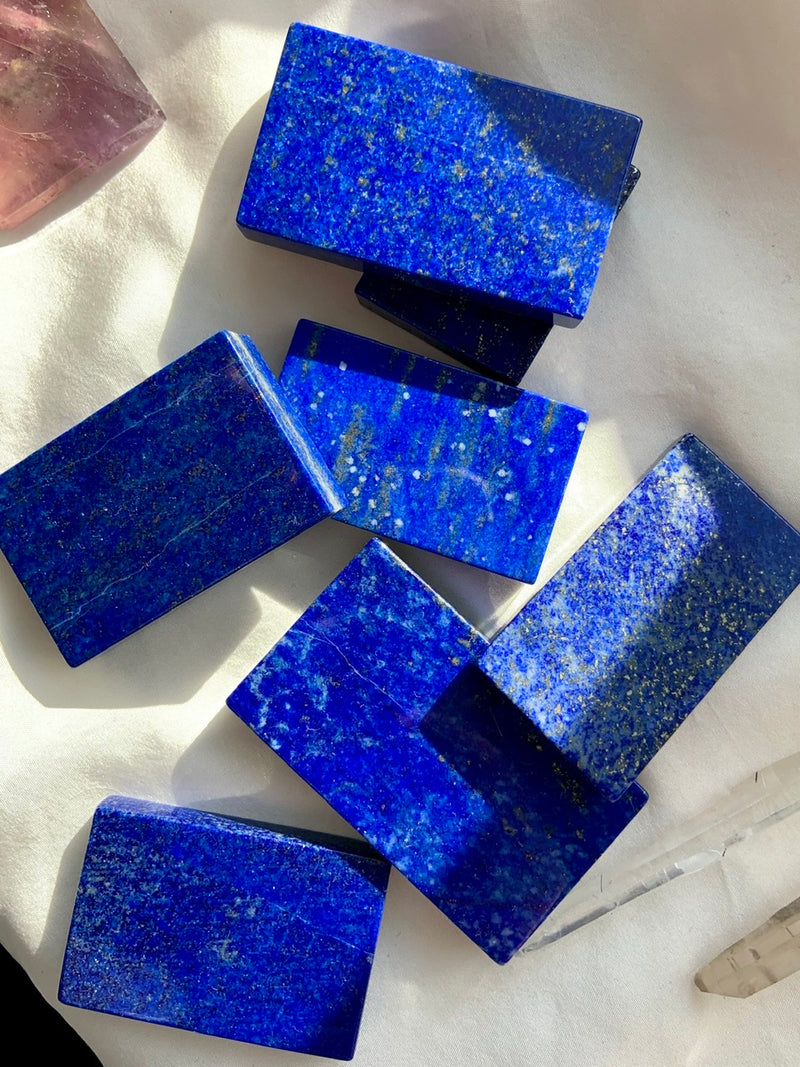 Small Polished Lapis Lazuli Slabs