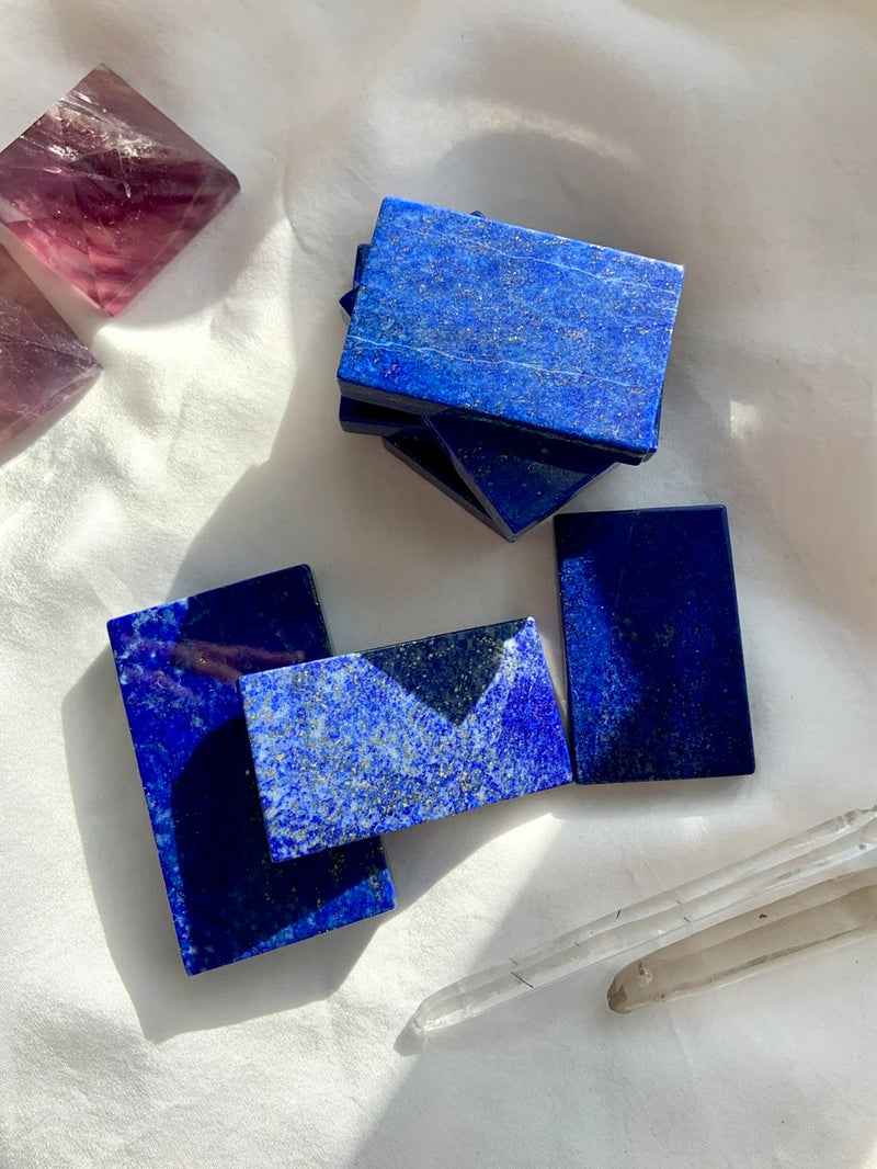 Small Polished Lapis Lazuli Slabs
