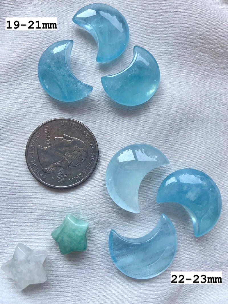 Aquamarine Crystal Moons