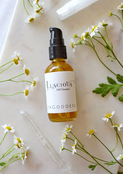 Luscious Oil Cleanser + Makeup Remover by SpaGoddess Apothecary