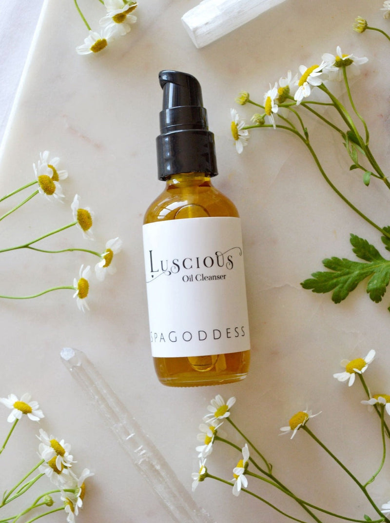 Luscious Oil Cleanser + Makeup Remover by SpaGoddess Apothecary