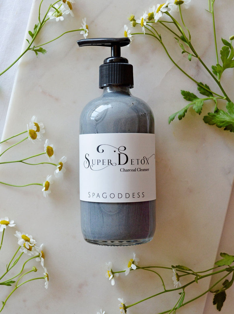 Super Detox Activated Charcoal Cleanser by SpaGoddess Apothecary