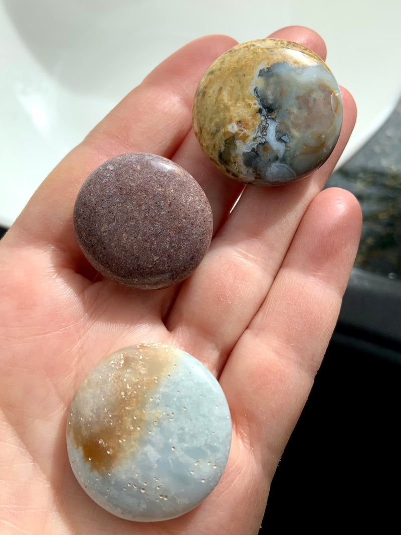 Small Ocean Jasper Meditation Stones